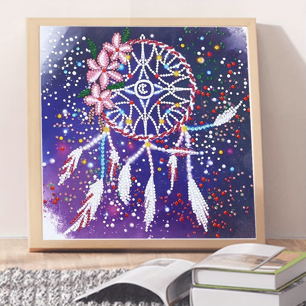 Diy 5d Diamond Painting, Dream Catcher, Wonderl, Rhinestone Crafts For  Beginners, Diamond Painting Kit For Adults, Diamond Art Kit, Gemstone Art  Painting, Decoration Pictures, Promote Family Harmony, Grow With, Cultivate  Mood, Lose
