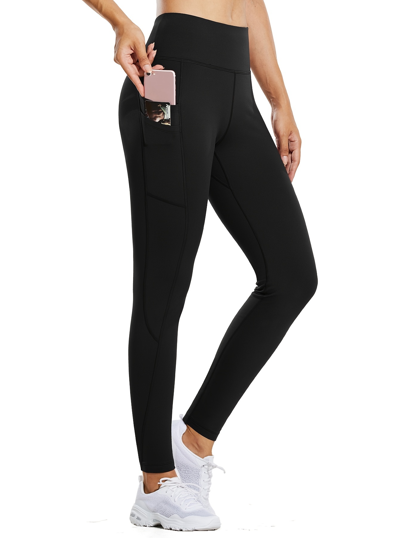 Buy Black Fleece Lined Thermal Tights from Next Sweden