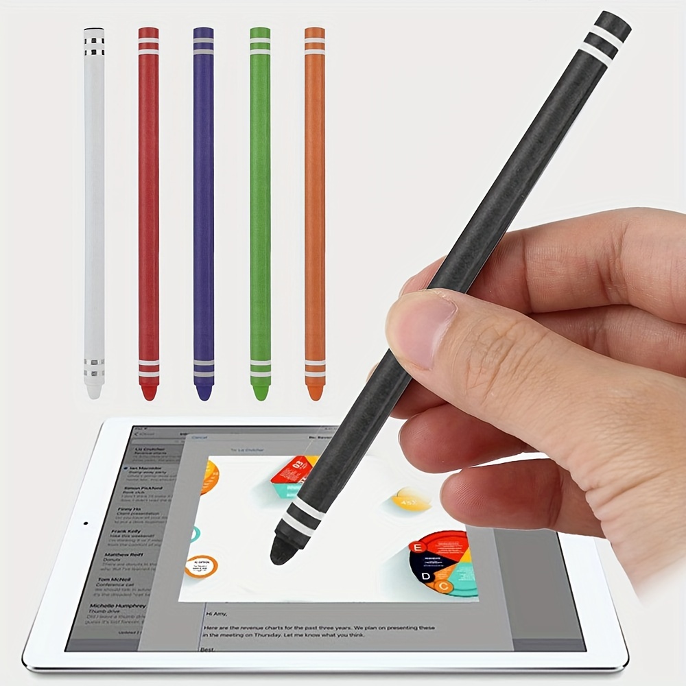 Bianco adatto per Ipad Stylus Ios Android universale penna capacitiva Apple  Pen Stylus Mobile Phone Tablet Brush