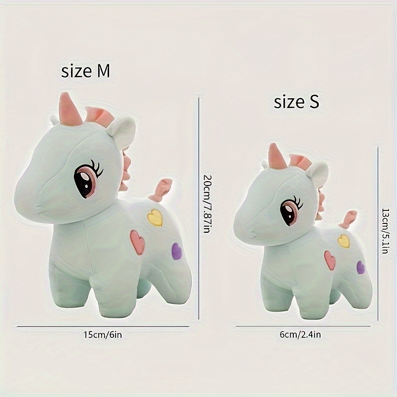 Unicorn Dog Chew Toy: 1pc Pet Plush Interactive Toy for Dogs & Cats -  Random Color