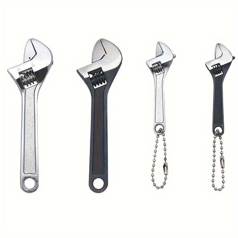 1Pc Steel 2.5/4-Inch Monkey Wrench Mini Open-end Wrench Mini Tool