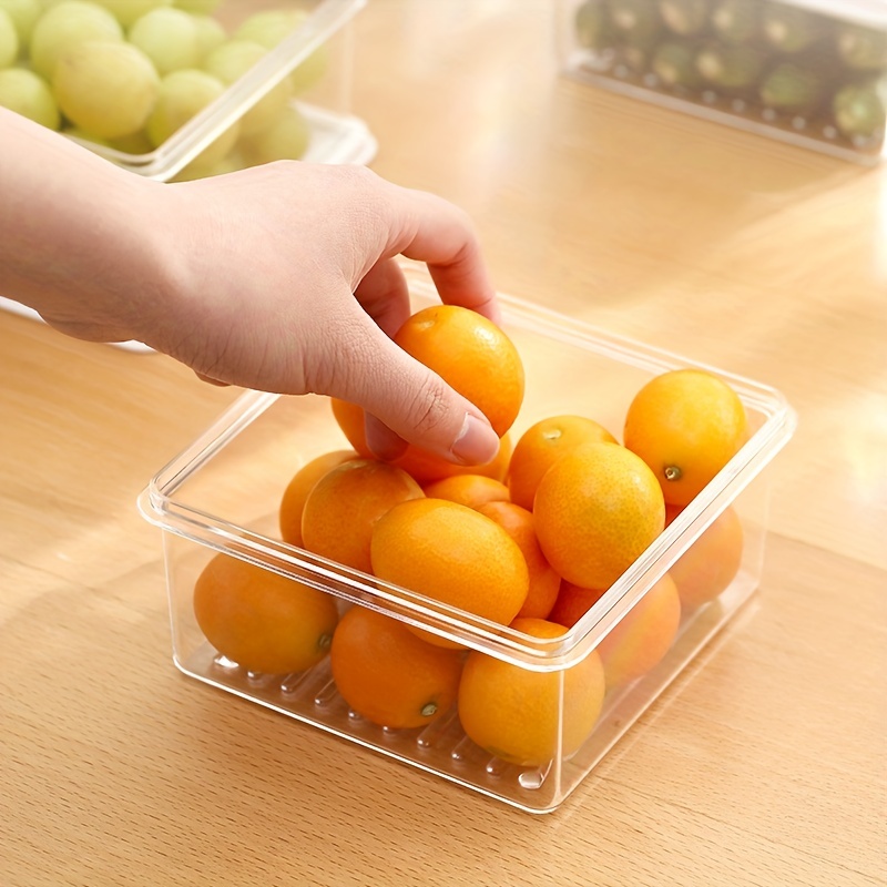 Clear Containers for Organizing Clothes Box Sealing Container Preservation Food Storage Pot Fresh Kitchen Housekeeping & Organizers Under Bed Drawers