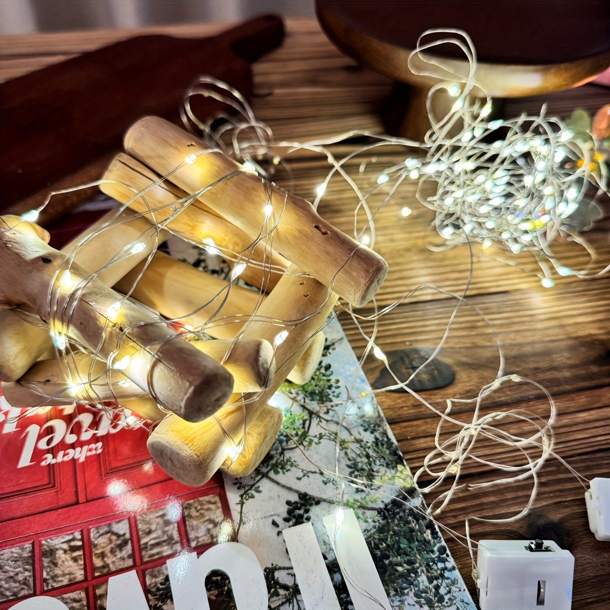 Mini Led Fairy Lights Battery Operated String Lights - Temu