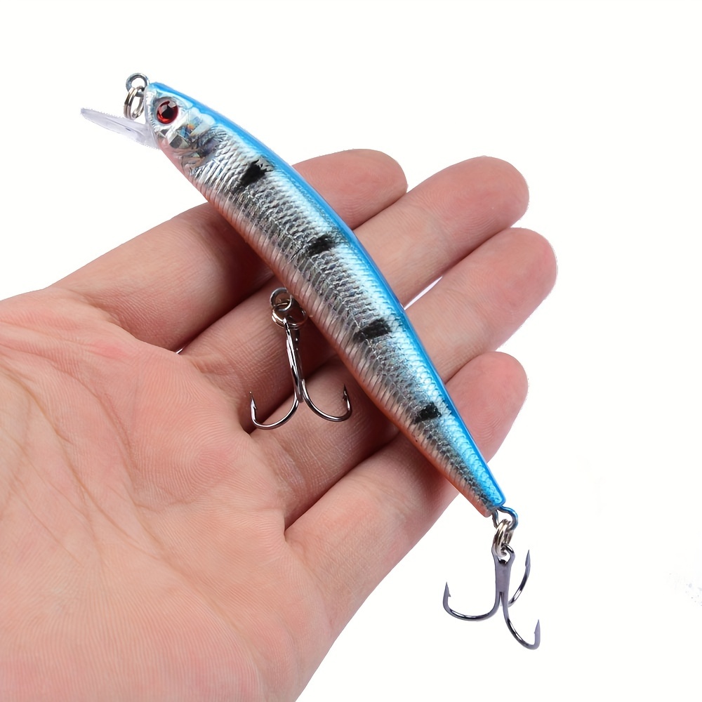 Minnow Fishing Lure Top Water Artificial Bionic Bait - Temu