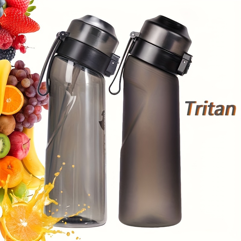 Sports Water Bottle Compatible With Flavor Pods - Temu