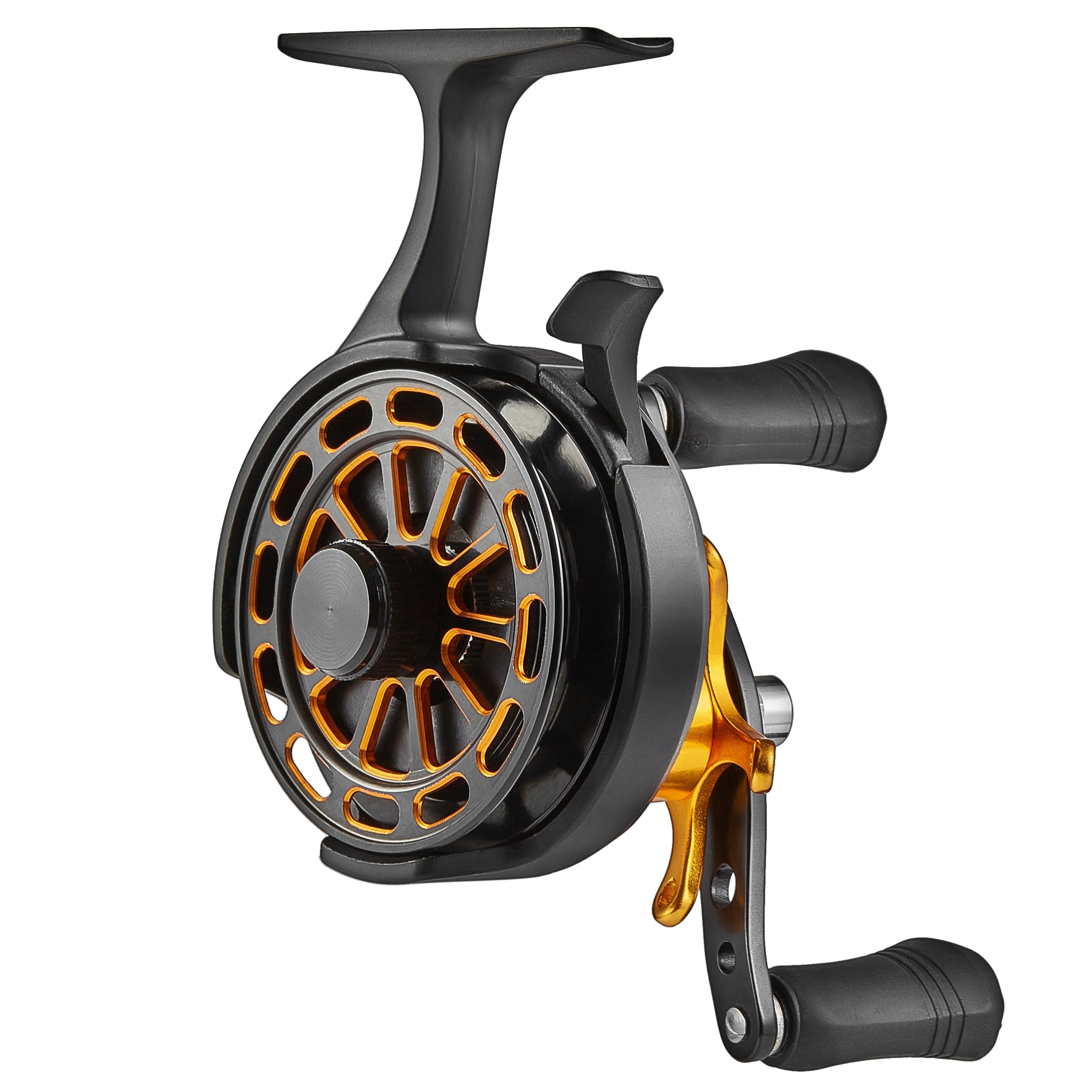Fishing Reels Gear Ratio 5.1:1 ABS Spool Left/Right Spinning Reel Golden  Color