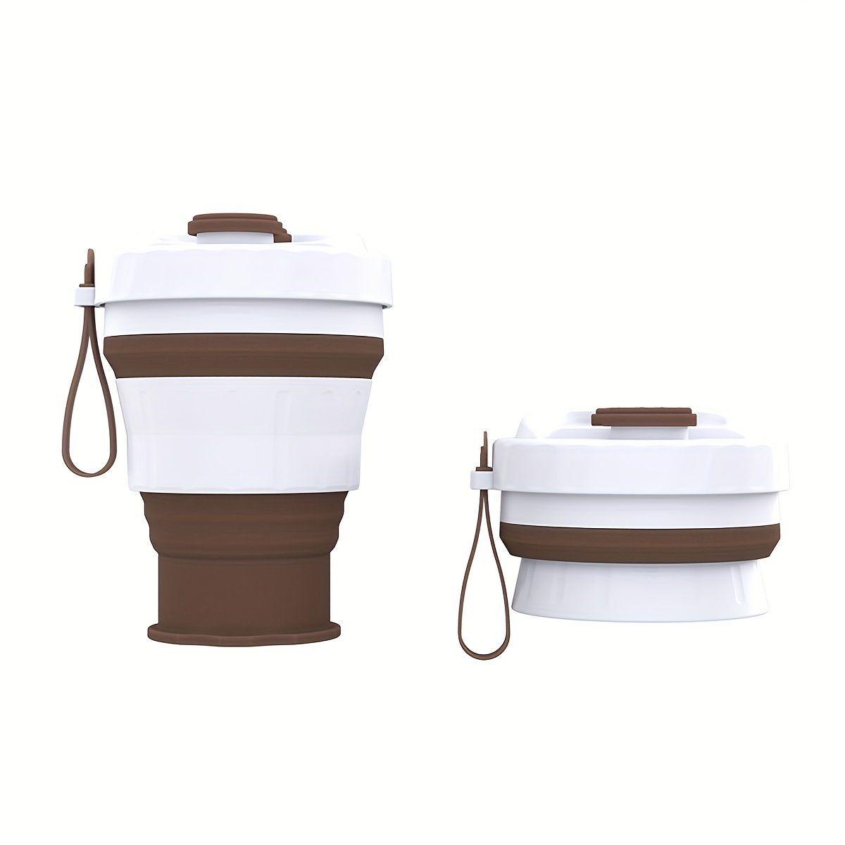 Silicone Collapsible Water Cup Coffee Cup Folding Mug For Outdoor Camping Hiking