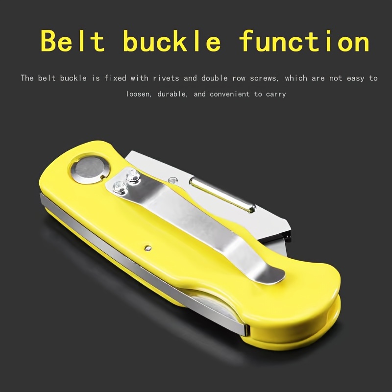 Multifunctional Folding Utility Knife Electrician's - Temu