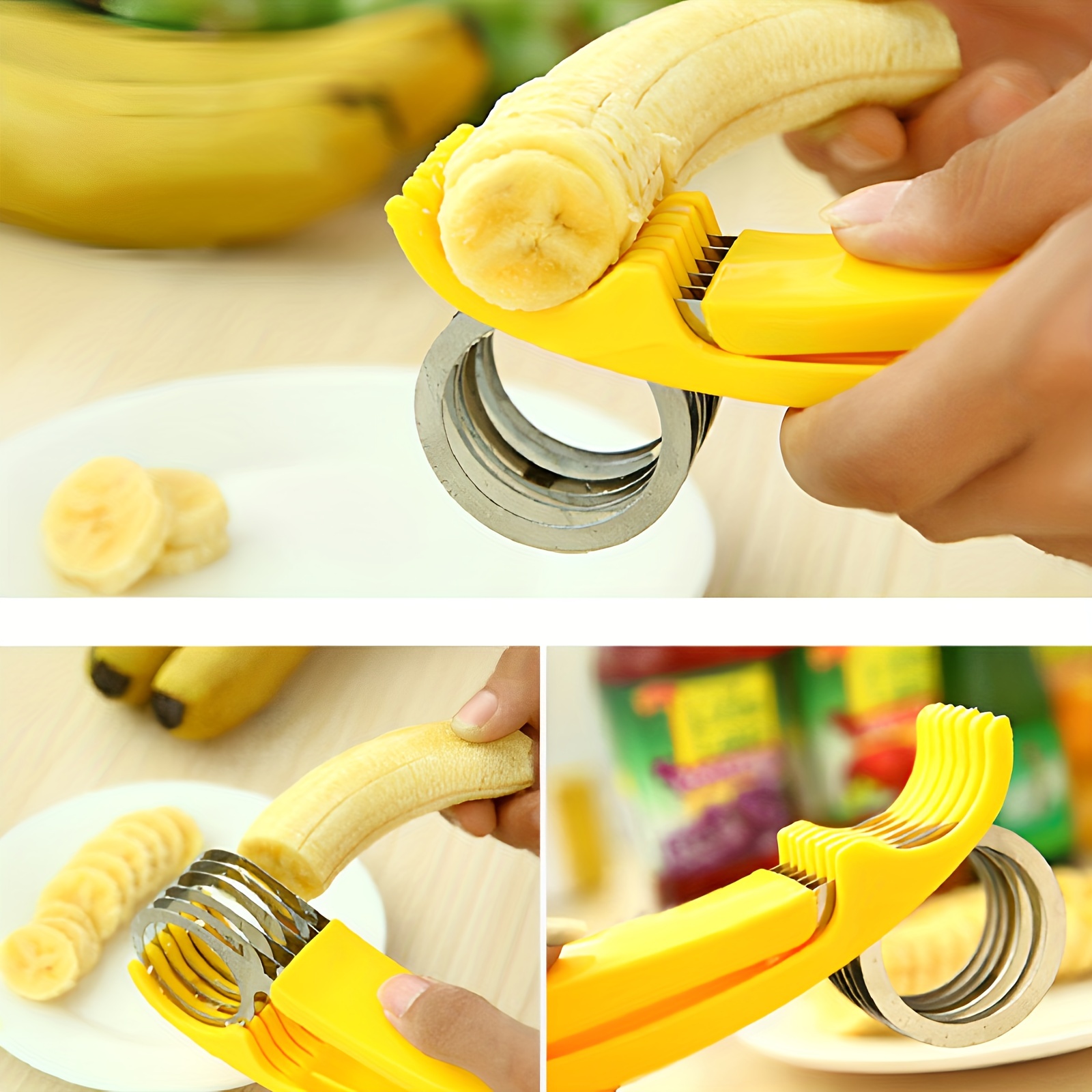 Banana Slicer Fruit Knife Veggie Cutter – Amazingforless