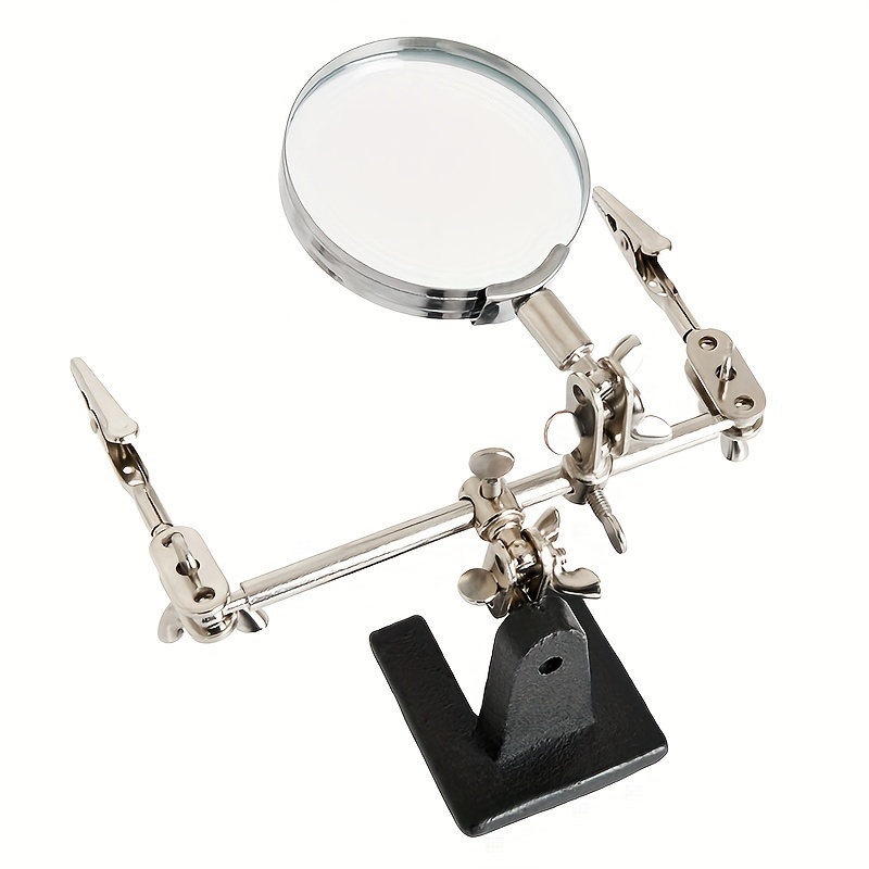 30X Folding Magnifier, Magnifying Glass For Metal Diamond Jewelry Antique  Jade Coin Identification