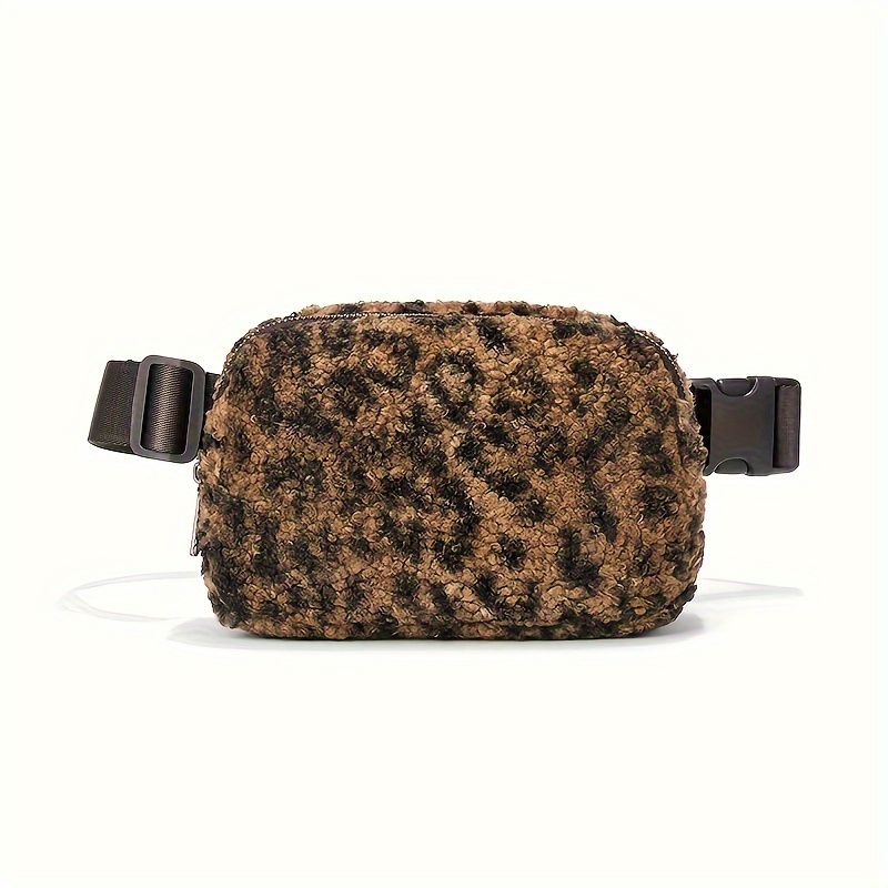 Messenger Bag Waist Bag Chest Bag Printed Plaid Leopard Print  Multifunctional Outdoor Sports Bag Cosmetic Mobile Phone Personal Bag  Unisex - Temu Belgium