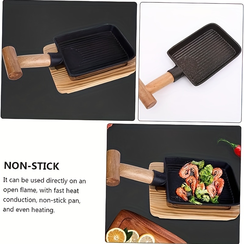 Norpro Cast Iron Panini Pan with Press - Mini