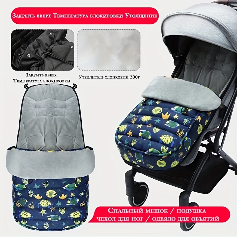 1pc Winter Pram Sleeping Bags Warm Baby Sleep Sack Stroller