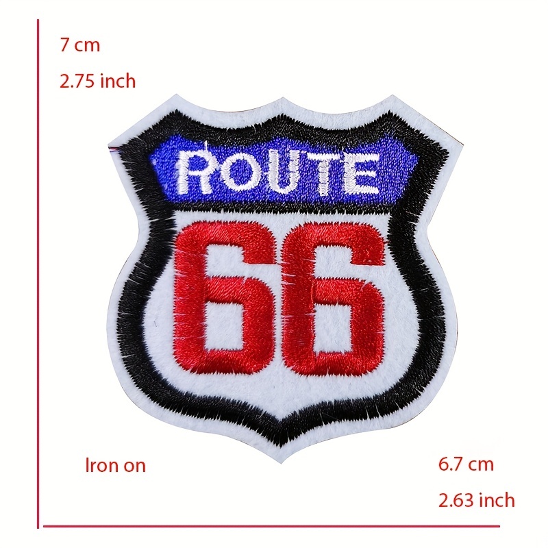 Various Shield Emblems Motorcycle Embroidered Iron Patches - Temu