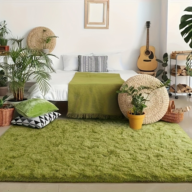  Alfombras gruesas con textura de césped artificial verde para  interiores y exteriores, tapetes para sala de estar, entrada, alfombra  antideslizante para el hogar : Hogar y Cocina