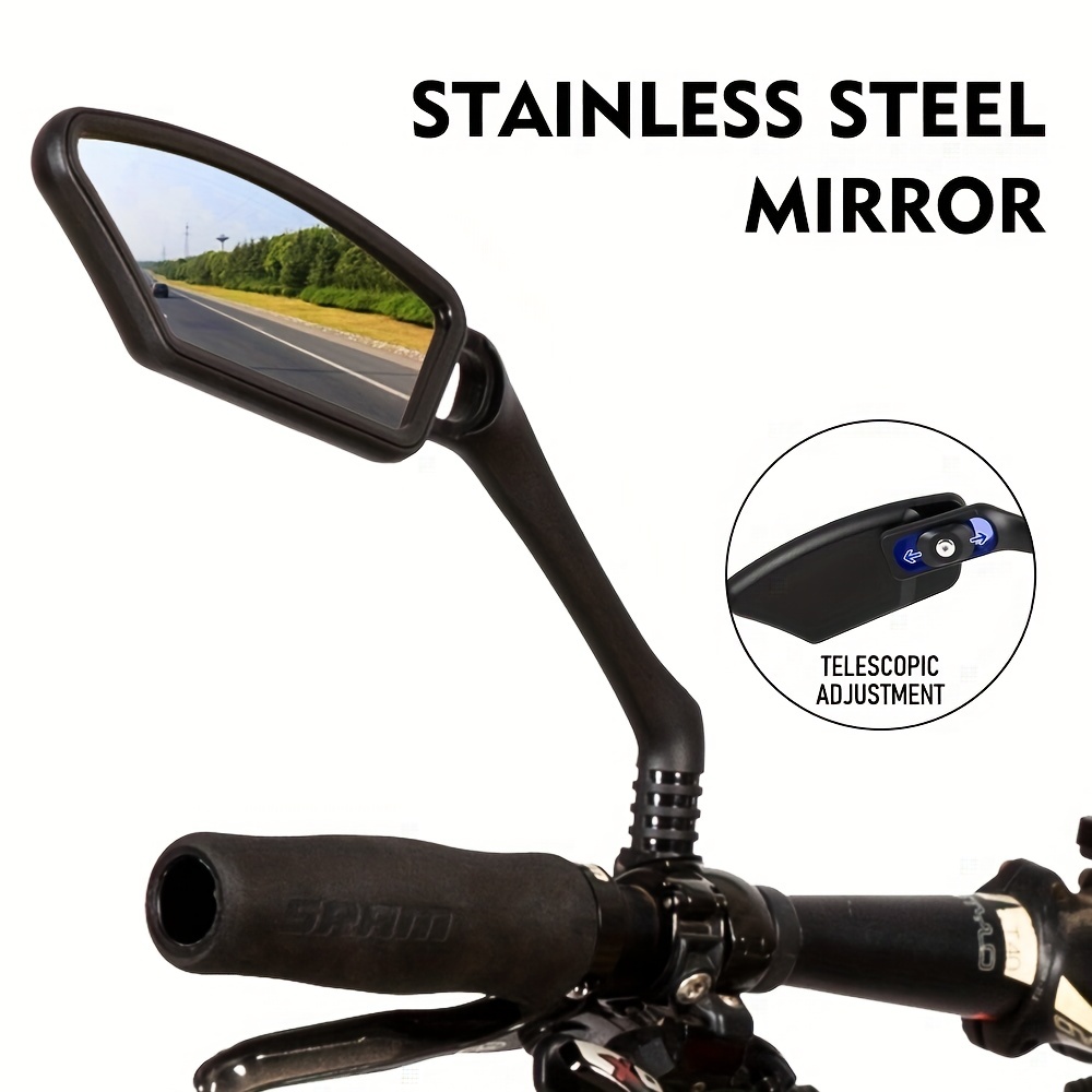 Espejo retrovisor Universal para manillar, Reflector ajustable para  patinete eléctrico, bicicleta, Xiaomi M365 1S PRO MI3