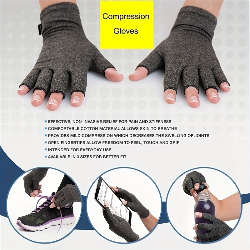 Warm Gloves Copper Arthritis Gloves With Touchscreen, Relief For Hand Pain,  Carpal Tunnel, Inflammation, Tendonitis, Joint Swell, Full Finger, Warming  Compression Gloves For Arthritis For Women And Men, Ideal Choice For Gifts 