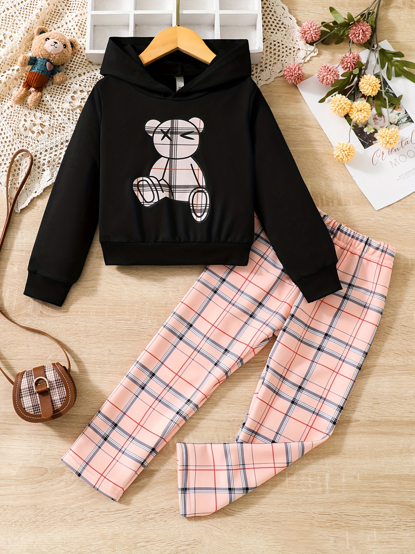 Conjunto Sudadera Pantalón Chándal Bebé Niño Patrón Oso 2 - Temu