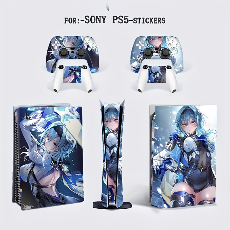 PS5 Vinyl Skin Stickers, Covering Playstation 5 Console CDROM