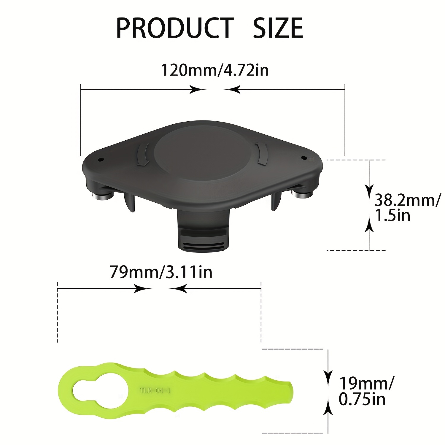 Plastic For Parts Ryobi Cutter Blade Set Lawn Spare With Head