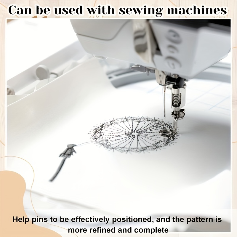 New brothread Cut Away Machine Embroidery Stabilizer Backing 8x8 - 2