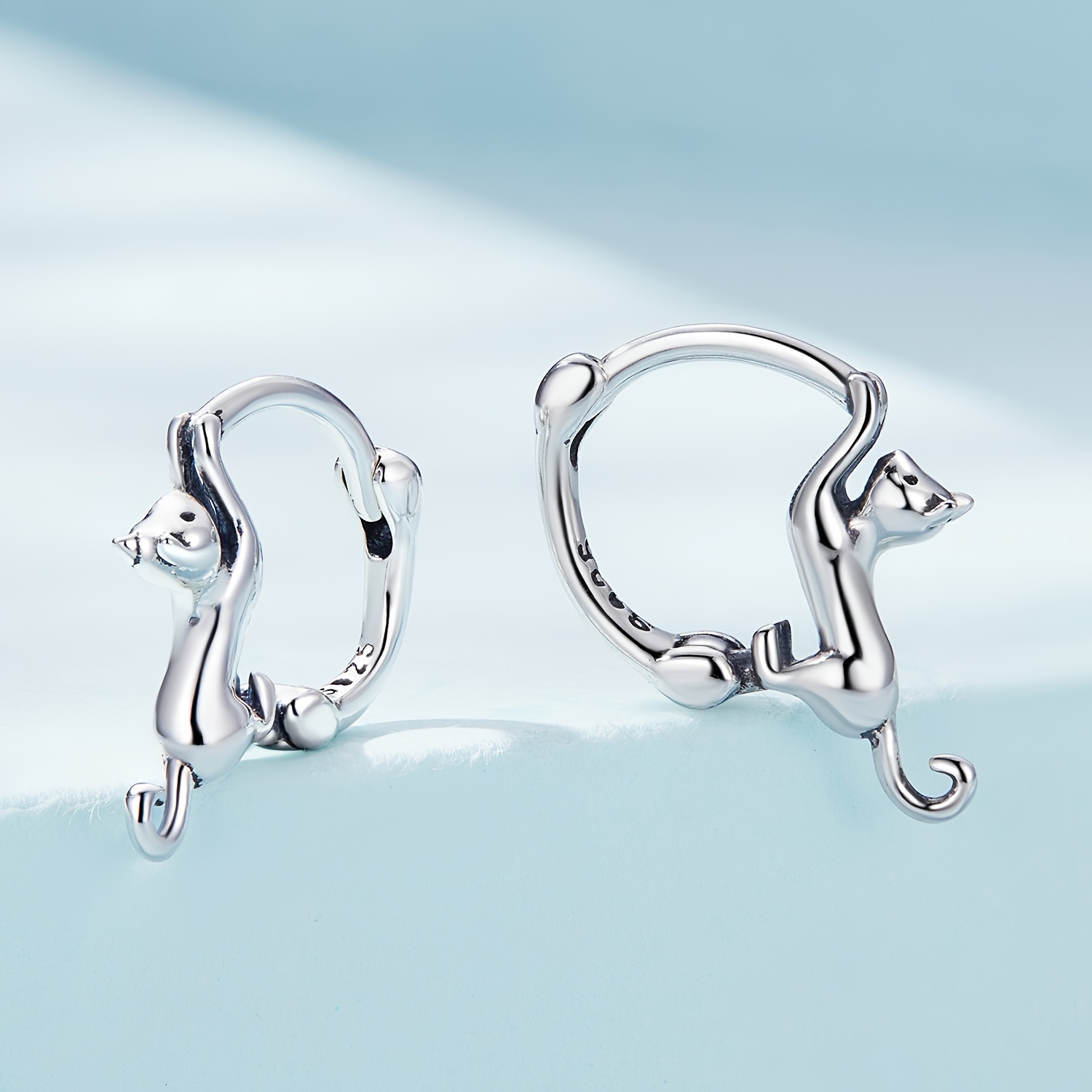 925 Sterling Silver Animal Earrings