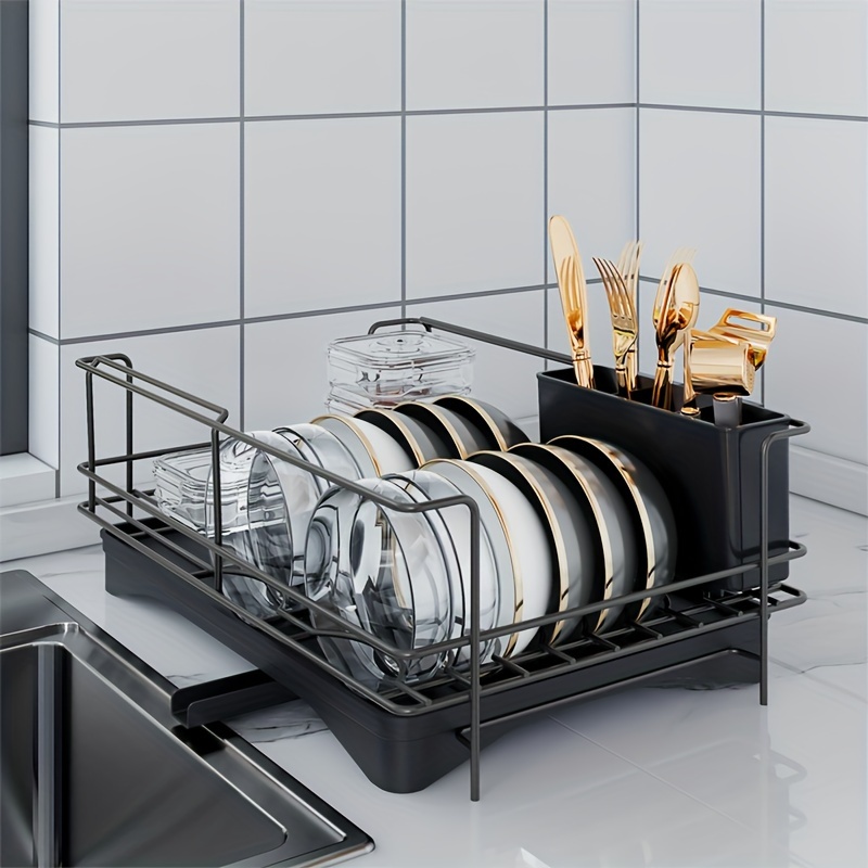 Dish Drying Rack For Kitchen Counter Over The Sink Larger 2 - Temu