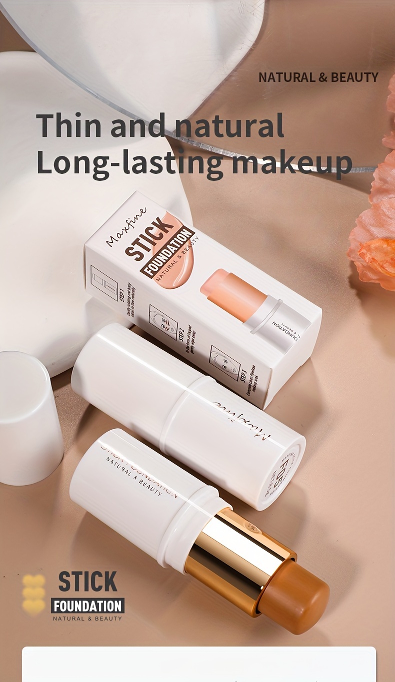 facial foundation contour stick long lasting light brightening stick   facial concealer cosmetics Product details 0