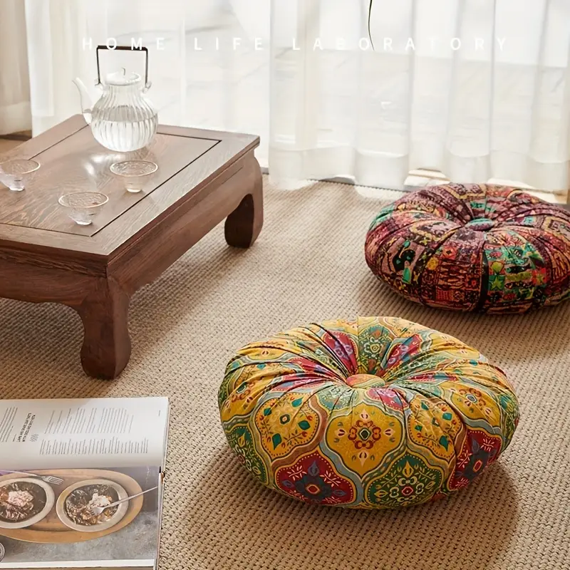 Round Futon Floor Cushion Household