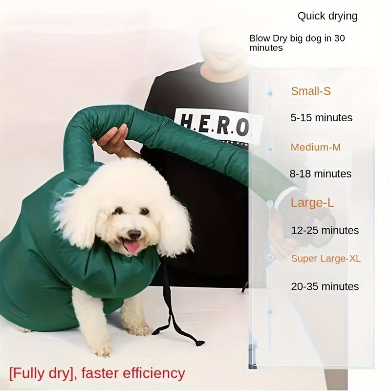 Blow dry outlet dog hair