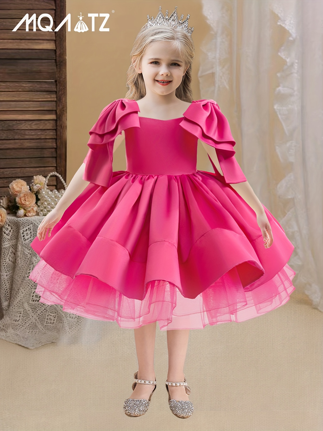 Abiti Da Ragazza Vestito Da Principessa Bambina Nata Vestito Da Primo  Compleanno Bambina Tutu Con Paillettes Arcobaleno Costume Da Bambino Da  10,71 €