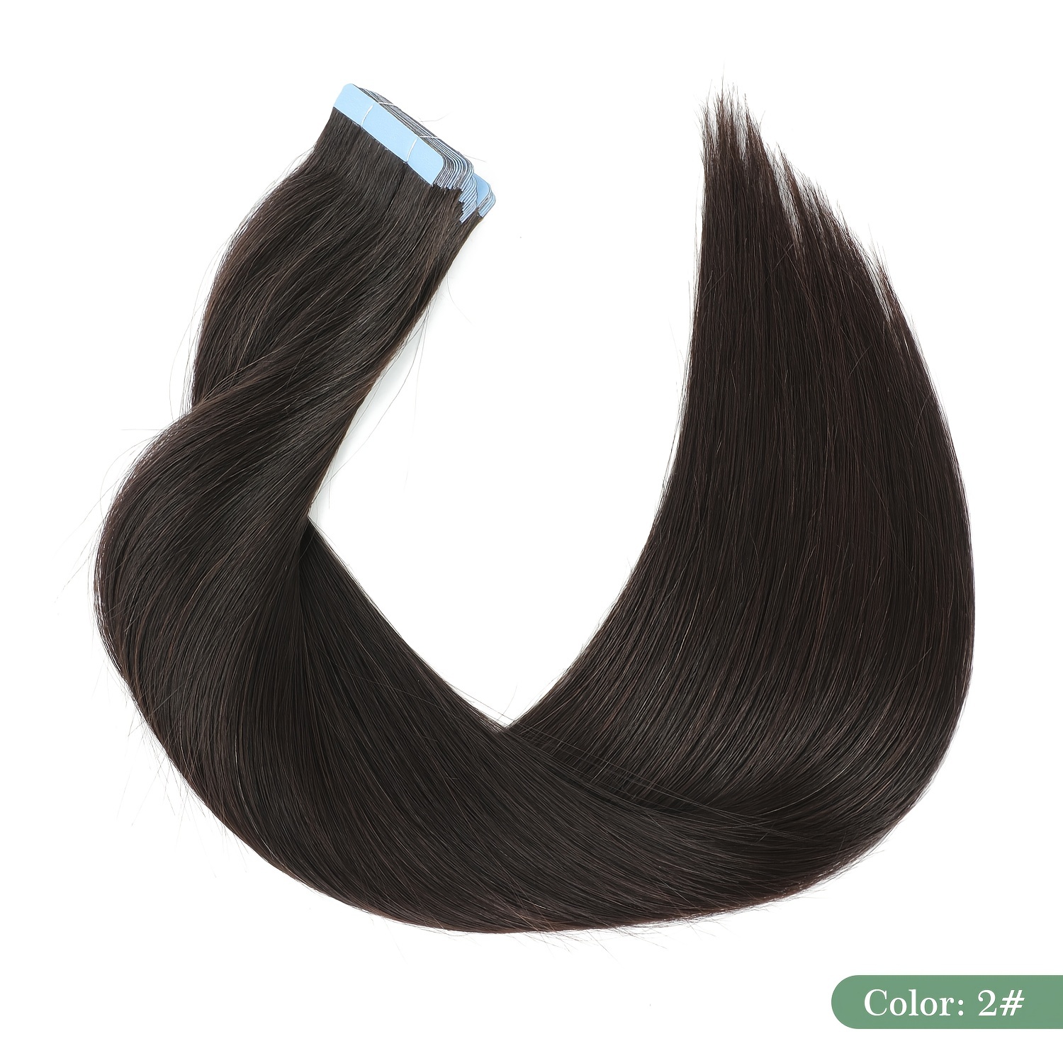 Tape In Human Hair Extensions Human Hair Remy Straight Temu United