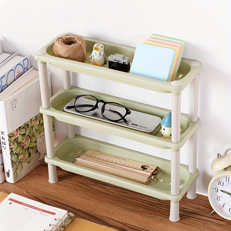 Small 3-Layer Modern Display Stand for Home Kitchen