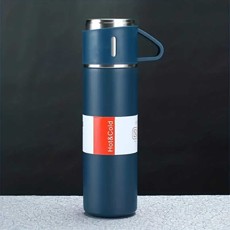 LED Temperature Display Smart Flask Water Bottle (BLU)