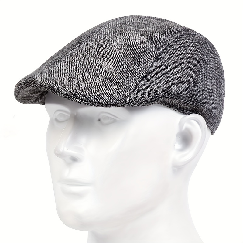 Modern summer cap for men very fresh and breathable Talla 55 Color Gris  oscuro