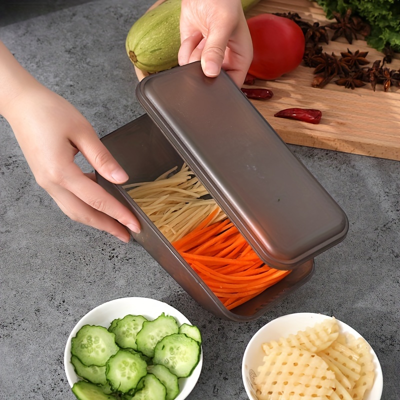 Vegetable Slicer Peeler Cutter 5 in 1 Multipurpose Carrot Cucumber Potato  Grater