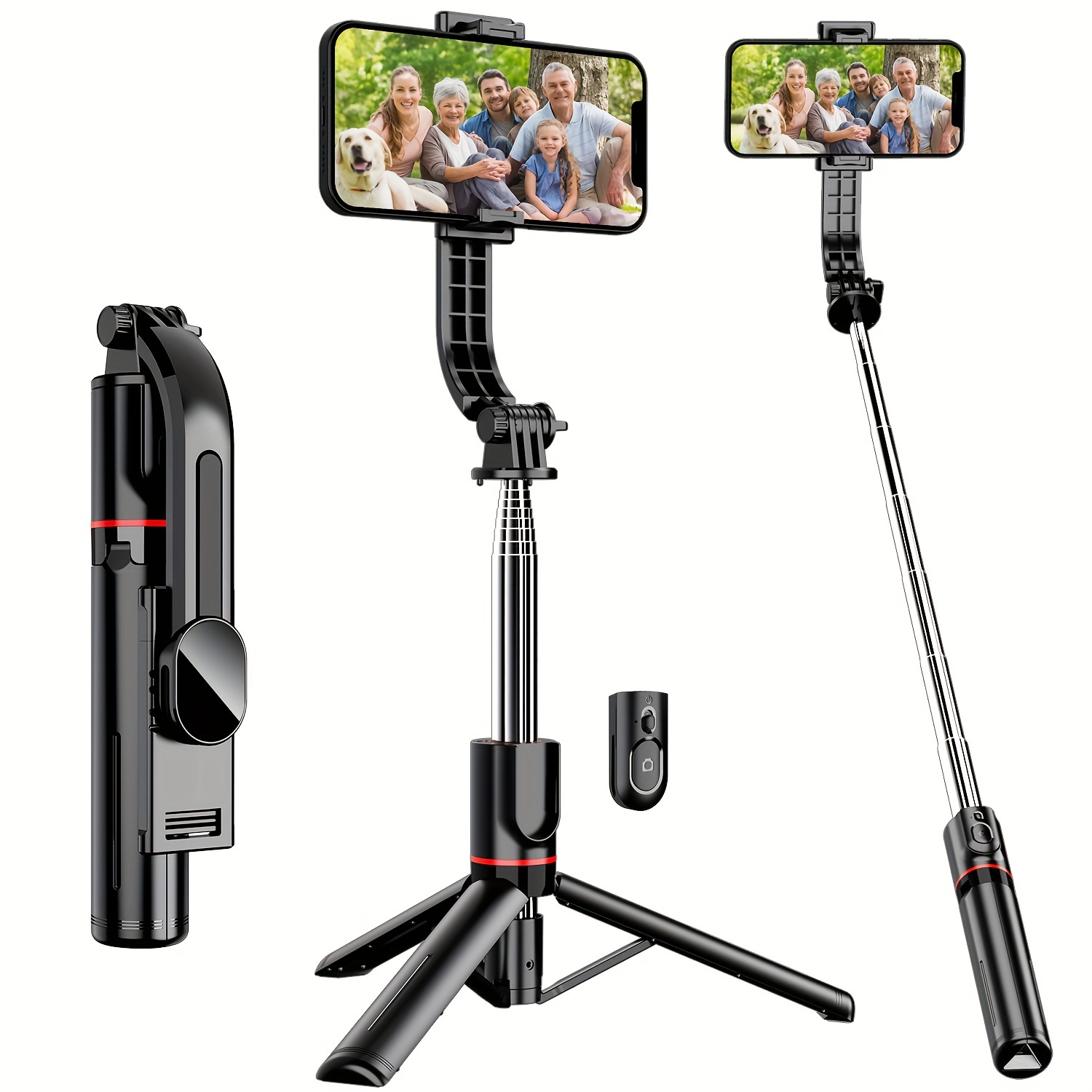 L16 Wireless Selfie Stick Tripod Stand Foldable Monopod For - Temu