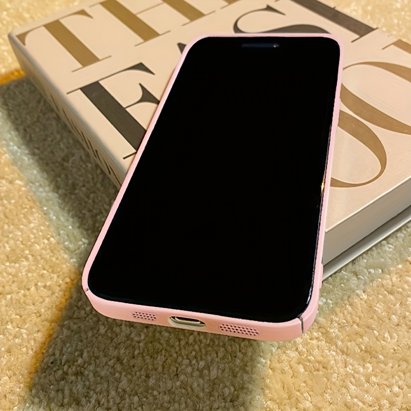 1 Pieza Funda Para Teléfono Anticaída Con Patrón De Fresa Y Corazón  Compatible Con Iphone 15, Universal Para Hombres Y Mujeres Con Recorte  Preciso, Moda de Mujer