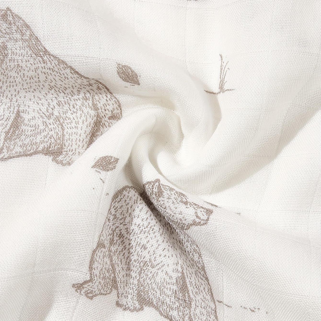 Newborn Bamboo Cotton Cartoon Printing Swaddle Blanket