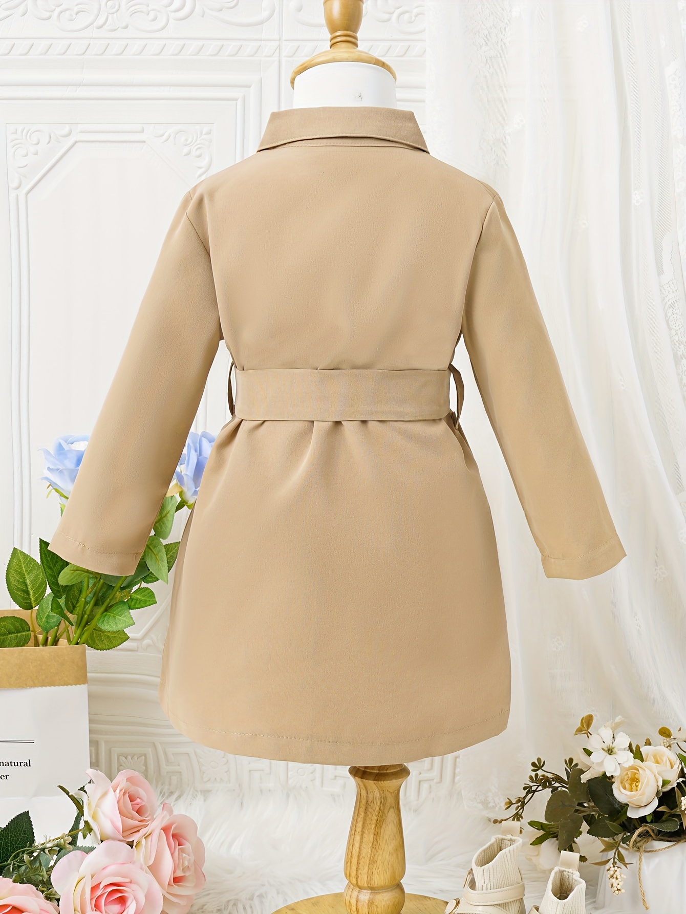 Baby girl sale trench coat