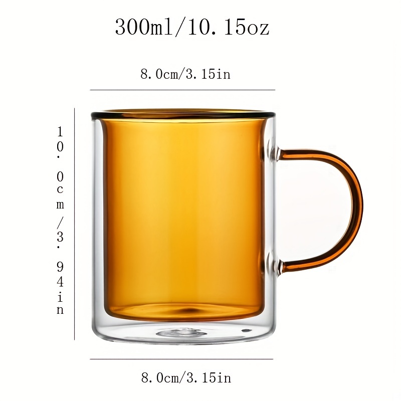 Glass Mug Good Morning Coffee Mug Heat Resistant Glass - Temu