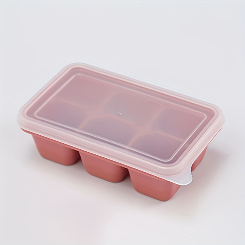 Mini Ice Cube Trays with Lid, Small Ice Cube Molds for Freezer, Stackable Ice  Tray for Summer 