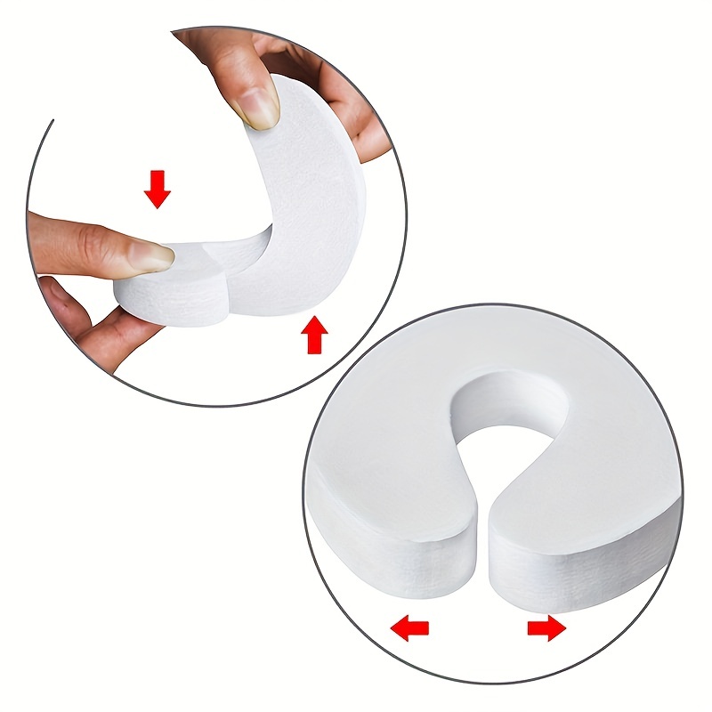 Cartoon Door Card Finger Protector - Keep Your Safe Door Stopper Clip Security