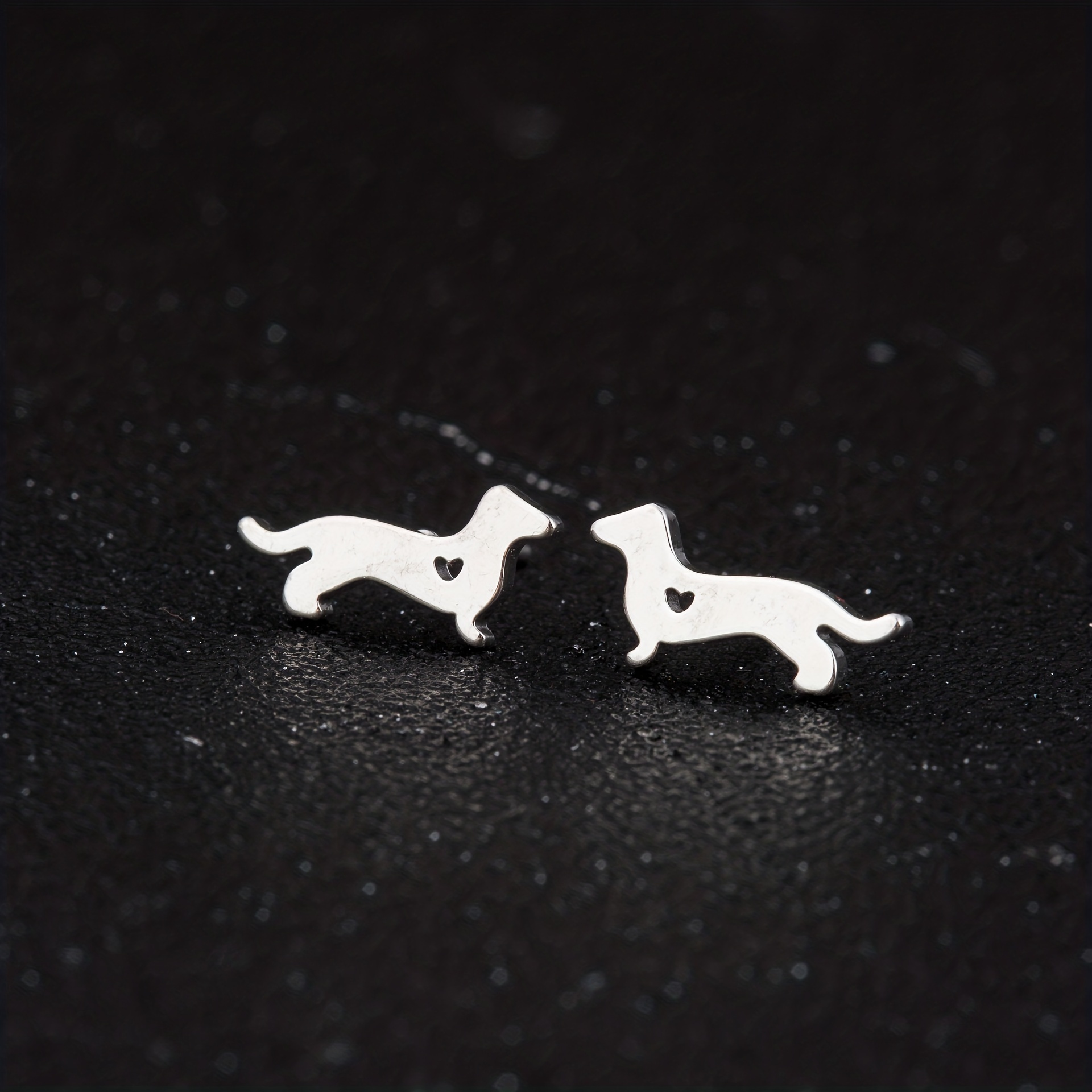 Sausage dog stud outlet earrings