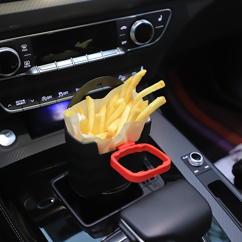 Auto Pommes Frites Becherhalter, Ketchup Tablett Box Auto