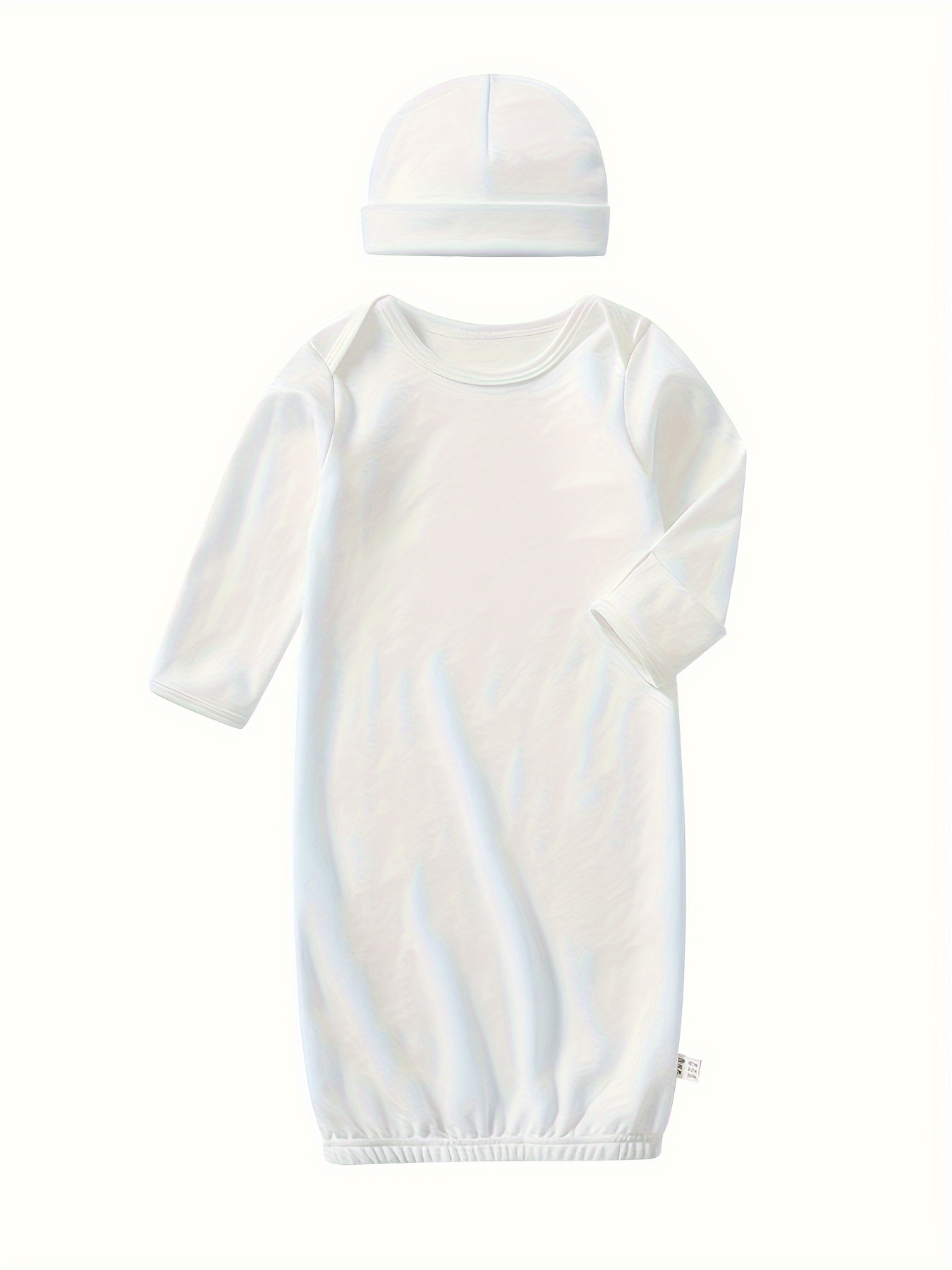 Bata de felpa de tela de rizo para bebé, bata de bebé de 0 a 9 meses con  orejas, capucha | Bata de bebé 100% algodón