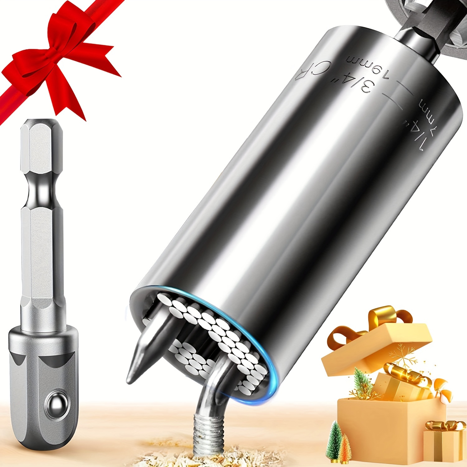 Multitool Universal Socket, Socket Wrench Tools Set, Cool Gadgets For Men,  Christmas Birthday Fathers Gift For Men Dad Him Husband Boyfriend, - Temu  Japan