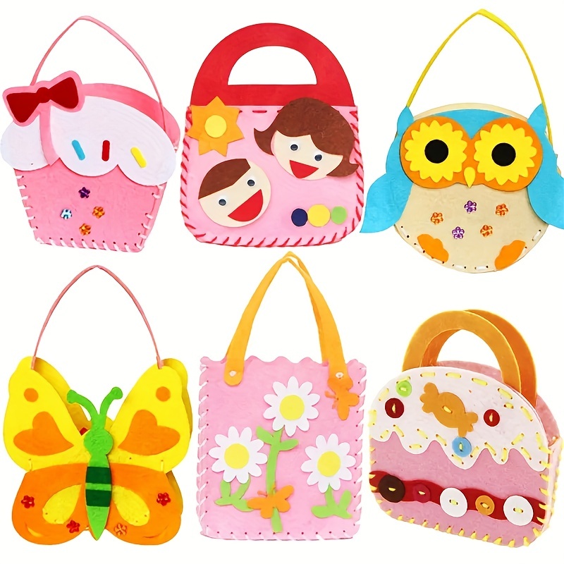 Create Your Own Unique Fashion Accessory Diy Craft Purse Kit For Girls -  Toys & Games - Temu