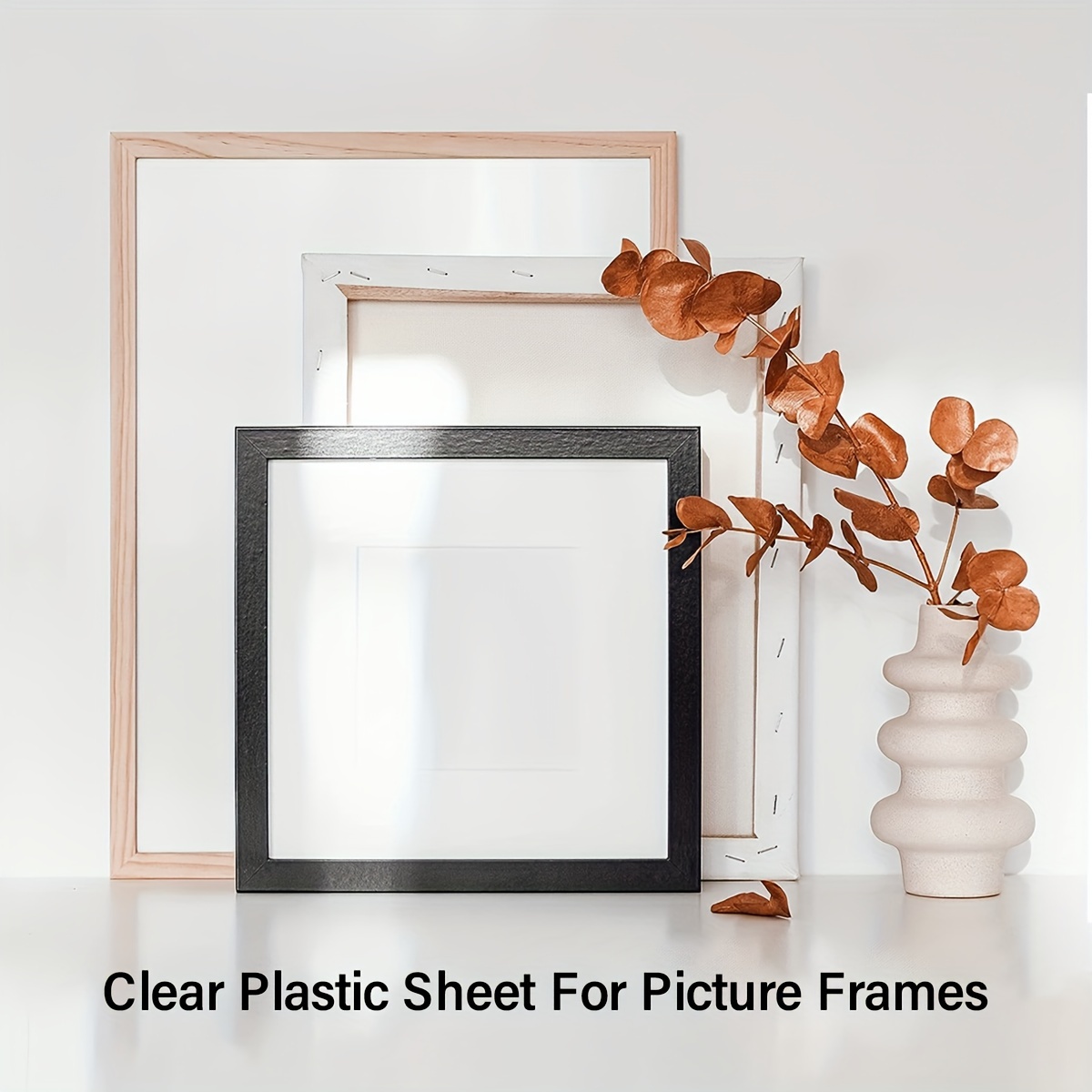 Clear Plastic Sheet Replacement For Glass Picture Photo - Temu