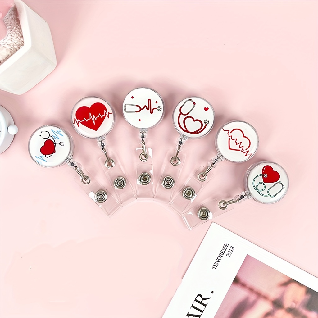 Cartoon Pattern Work Button Cute Nurse Adjustable - Temu